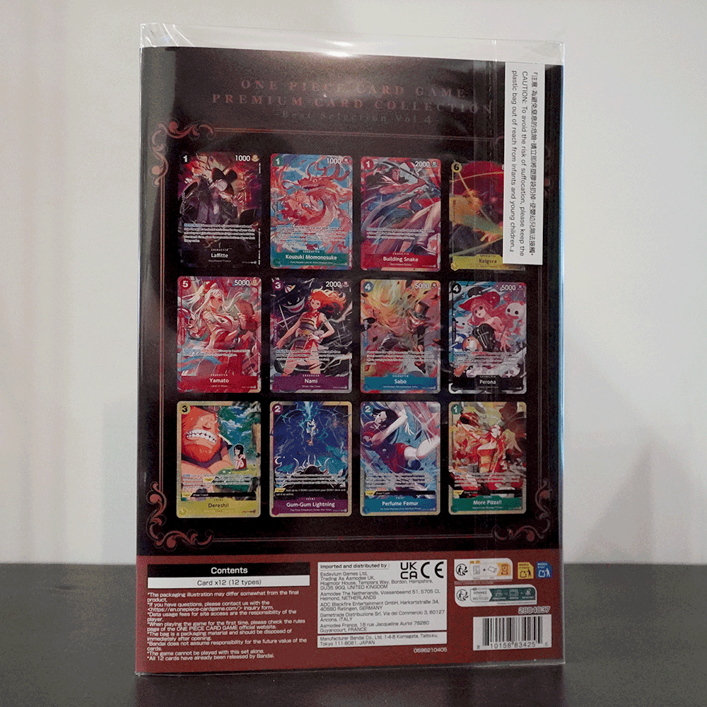 One Piece Card Game: Premium Card Collection - Best Selection Vol.4