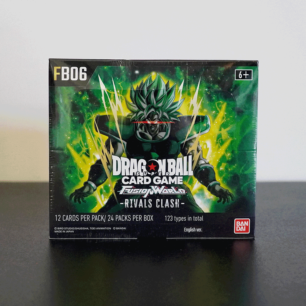 Dragon Ball Super Card Game Fusion World: (FB06) Rivals Clash Booster The Vault Dragon Ball Super Card Game Fusion World: (FB06) Rivals Clash Booster The Vault