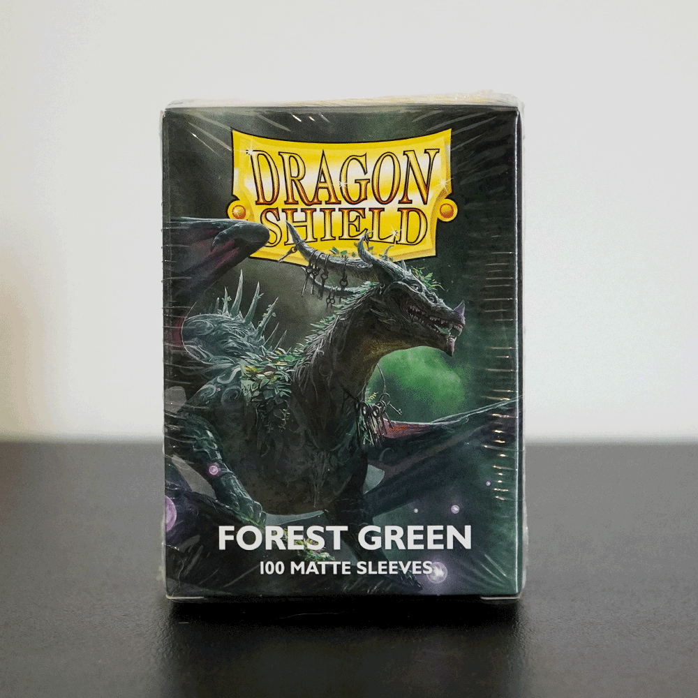 Dragon Shield Standard Sleeves Matte Forest Green (100 Sleeves)