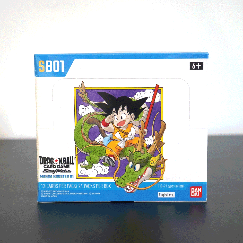 Dragon Ball Super Card Game Fusion World: (SB-01) Manga Booster Box The Vault Dragon Ball Super Card Game Fusion World: (SB-01) Manga Booster Box The Vault