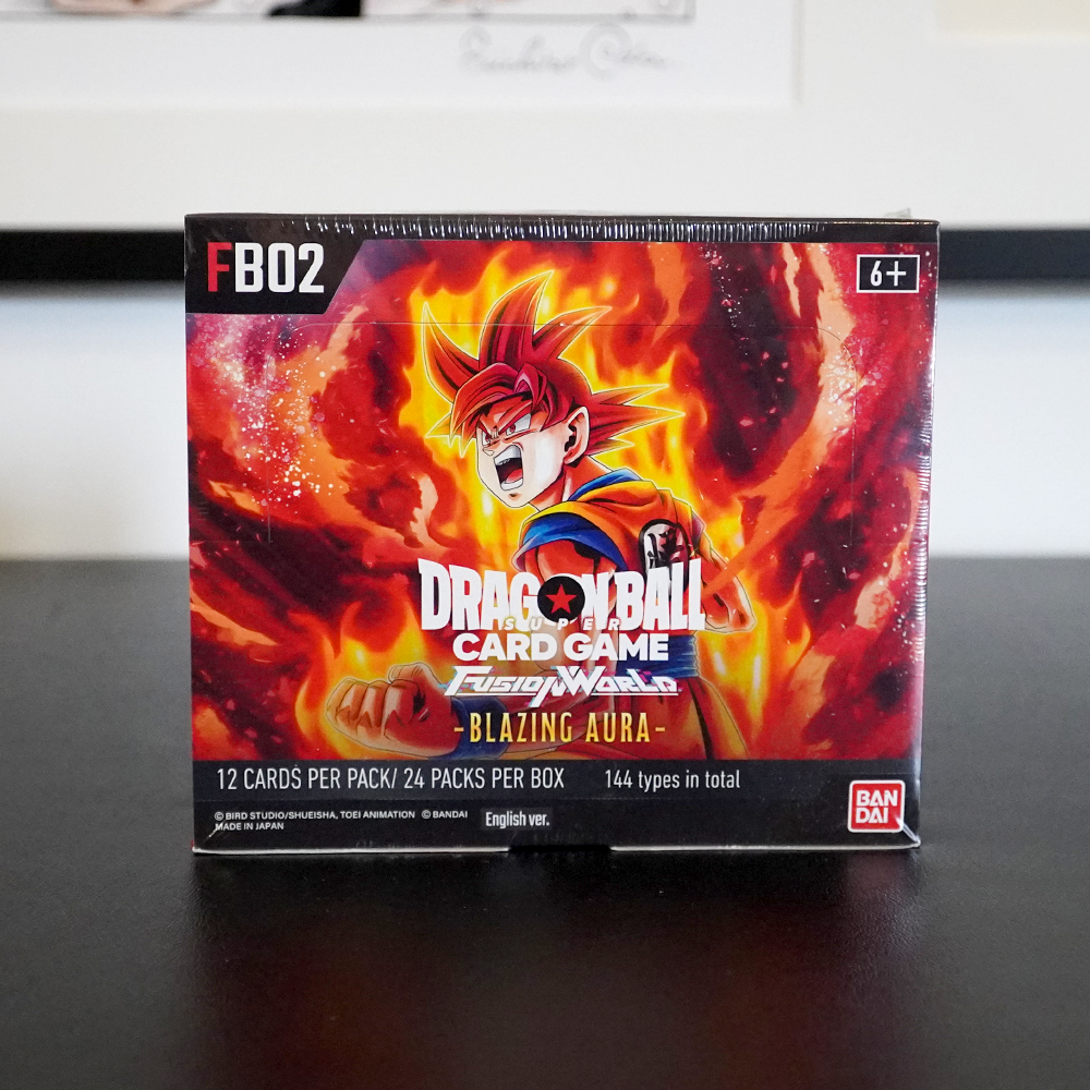 Dragon Ball Super CG: Fusion World Set 02 Blazing Aura (FB02) Booster Box