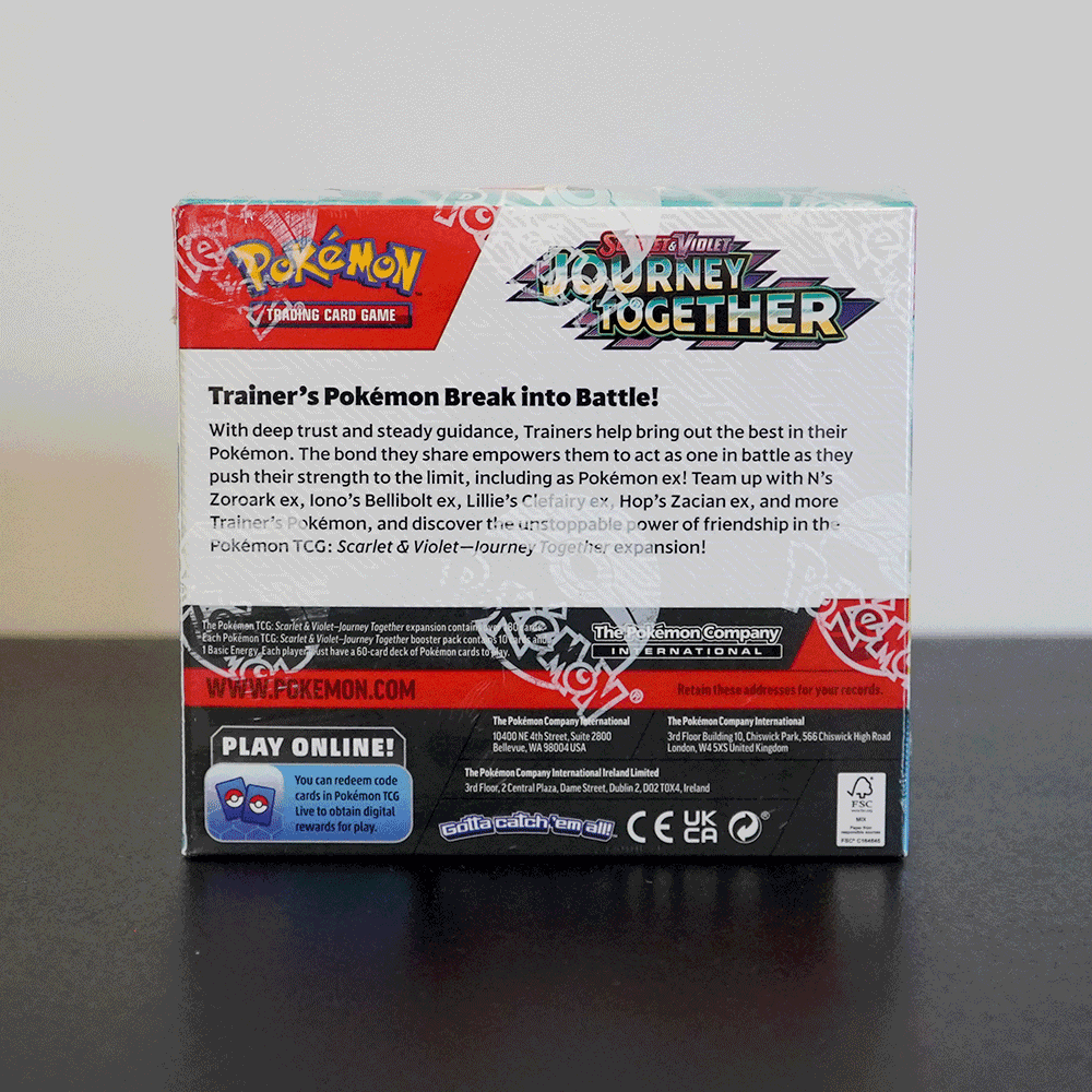 Pokémon TCG: Scarlet & Violet - Scarlet and Violet Journey Together Booster Box (36 Packs)