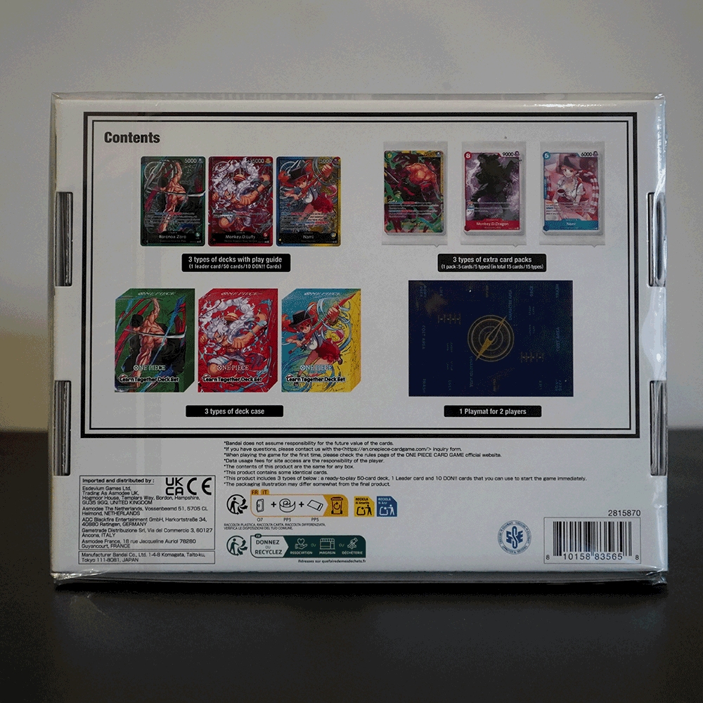 One Piece Card Game: Learn Together Deck Set (LT-01)