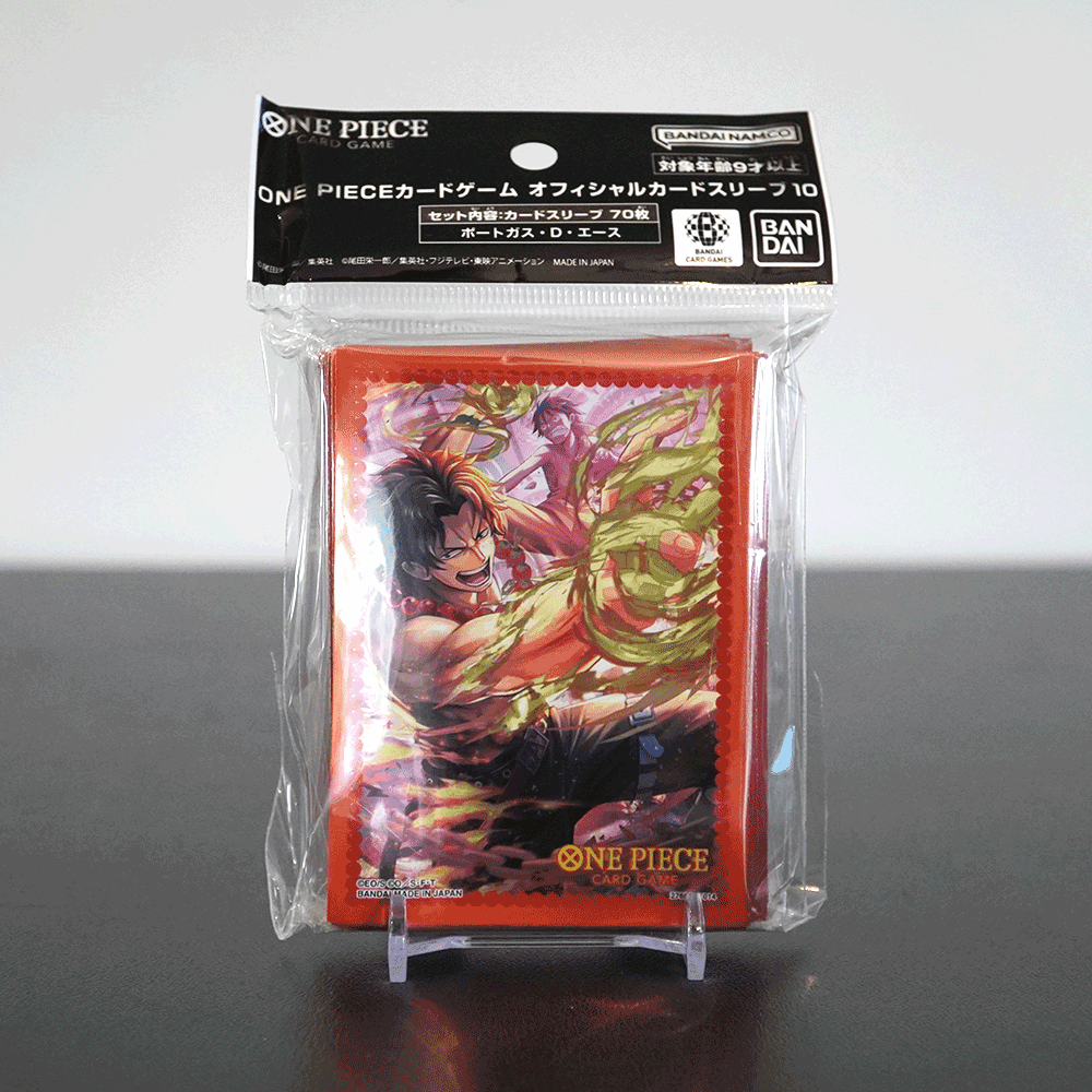 One Piece Card Game Official Bandai Sleeves - Ace