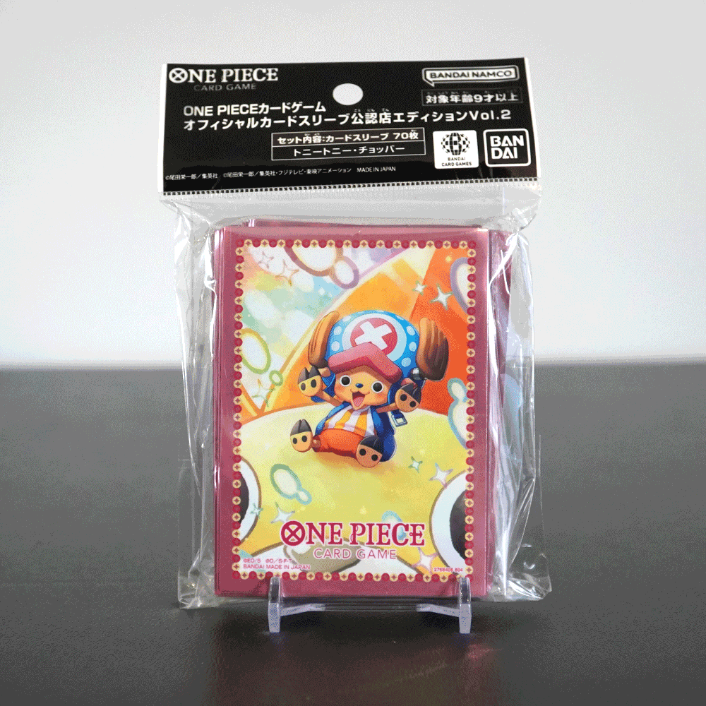 One Piece Card Game Official Bandai Sleeves - Chopper One Piece Card Game Official Bandai Sleeves - Chopper