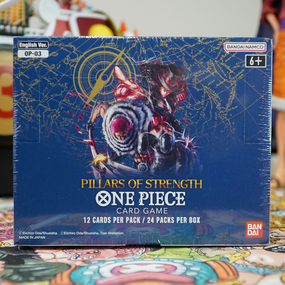 One Piece Card Game (OP-03) Pillars of Strength Booster Box The Vault One Piece Card Game (OP-03) Pillars of Strength Booster Box The Vault