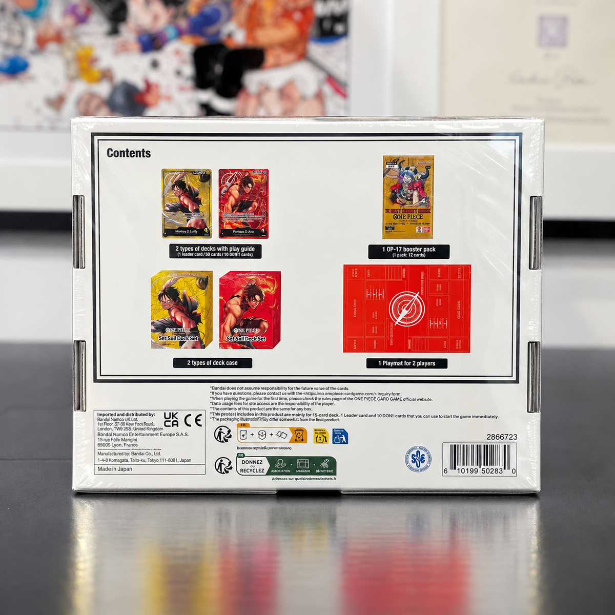 One Piece Card Game: Set Sail Deck Set (SD-01)