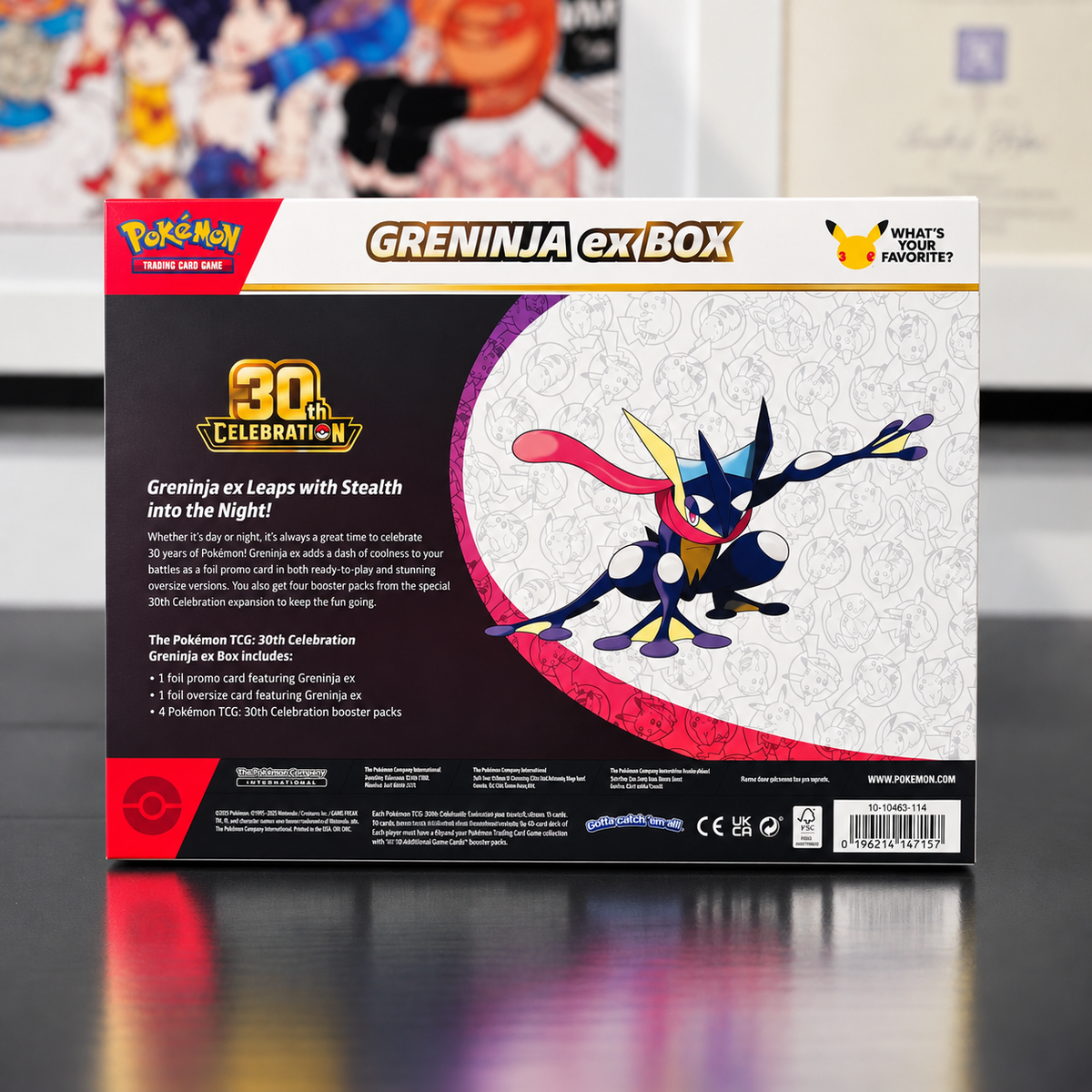 Pokémon TCG: 30th Celebration ex Box – Greninja