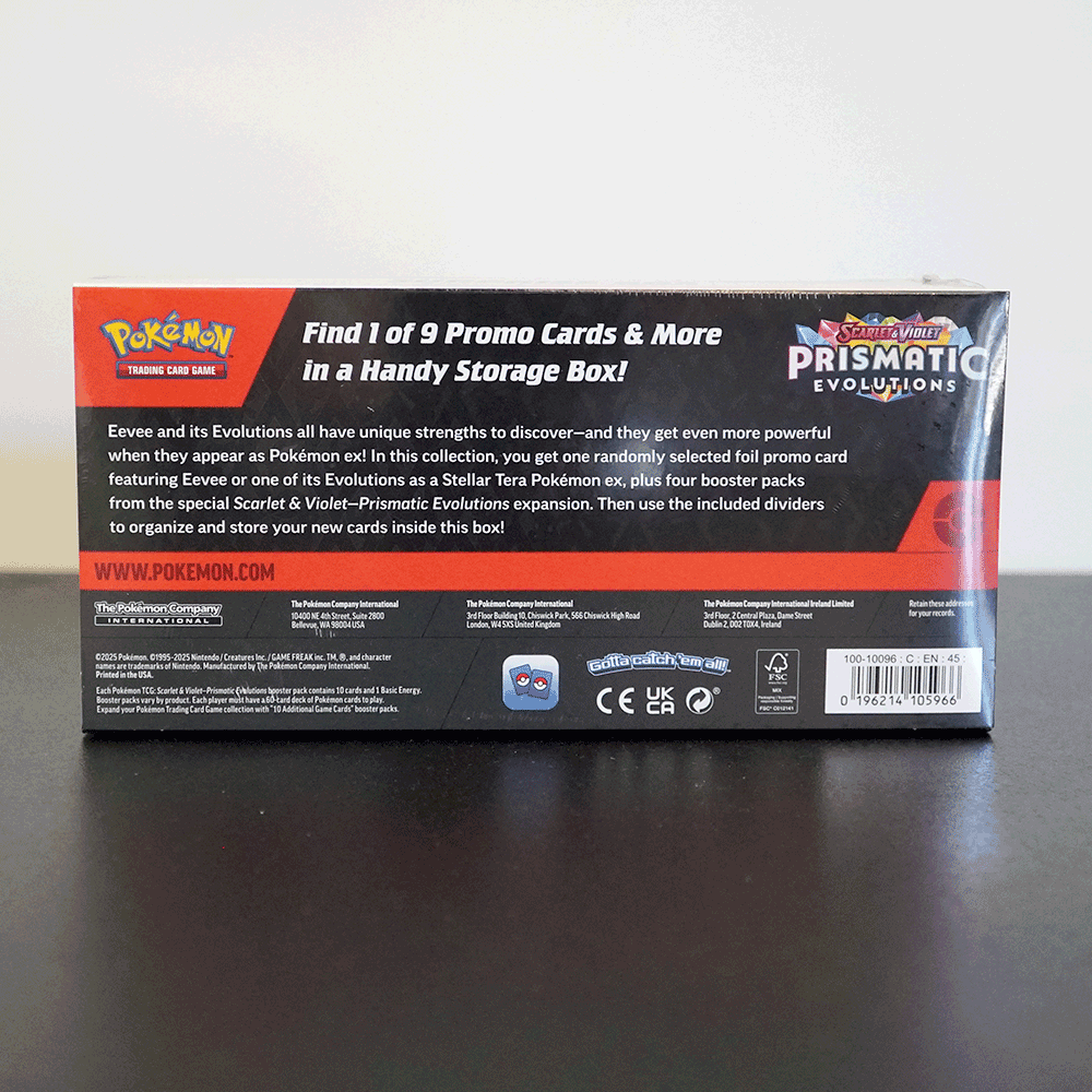 Pokémon TCG: Scarlet & Violet - Prismatic Evolutions Surprise Box