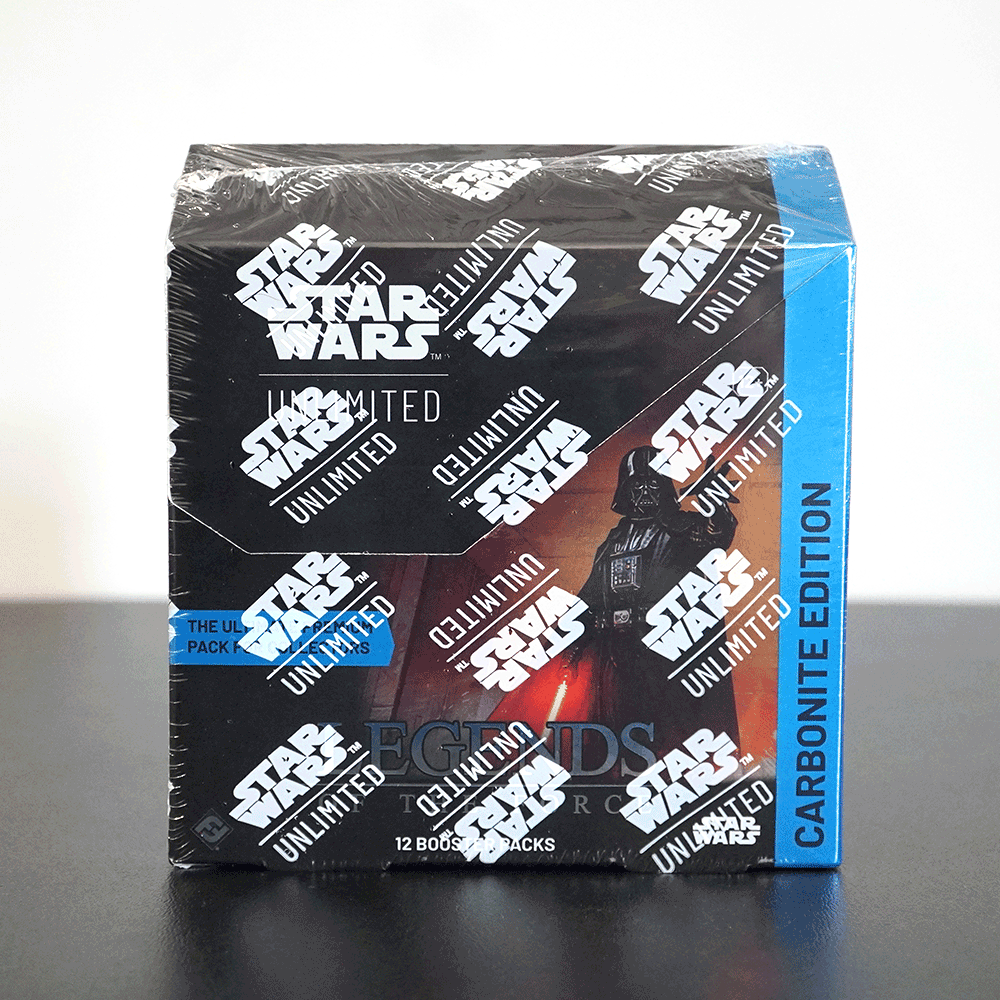 legends of the force carbonite booster box Star Wars Unlimited: Legends of the Force