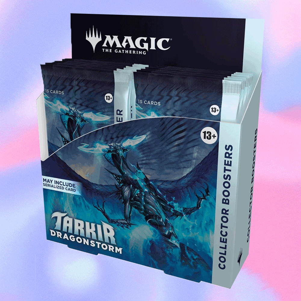 Magic: The Gathering Tarkir: Dragonstorm - Collector Booster Box The Vault Magic: The Gathering Tarkir: Dragonstorm - Collector Booster Box The Vault