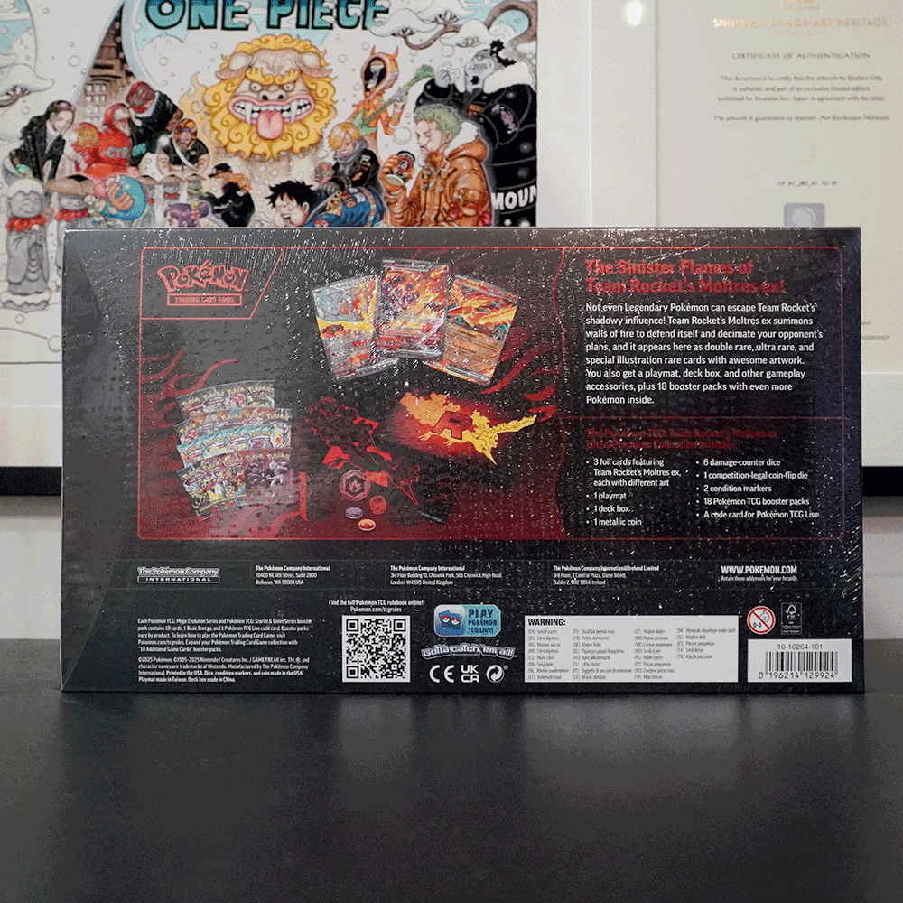 Pokémon TCG: Team Rocket's Moltres ex Ultra-Premium Collection