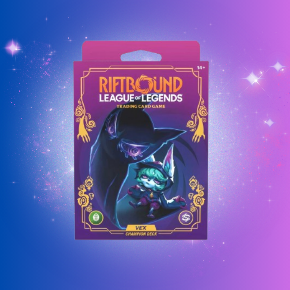 Riftbound: League of Legends Trading Card Game - Unleashed Champion Deck - Vex
