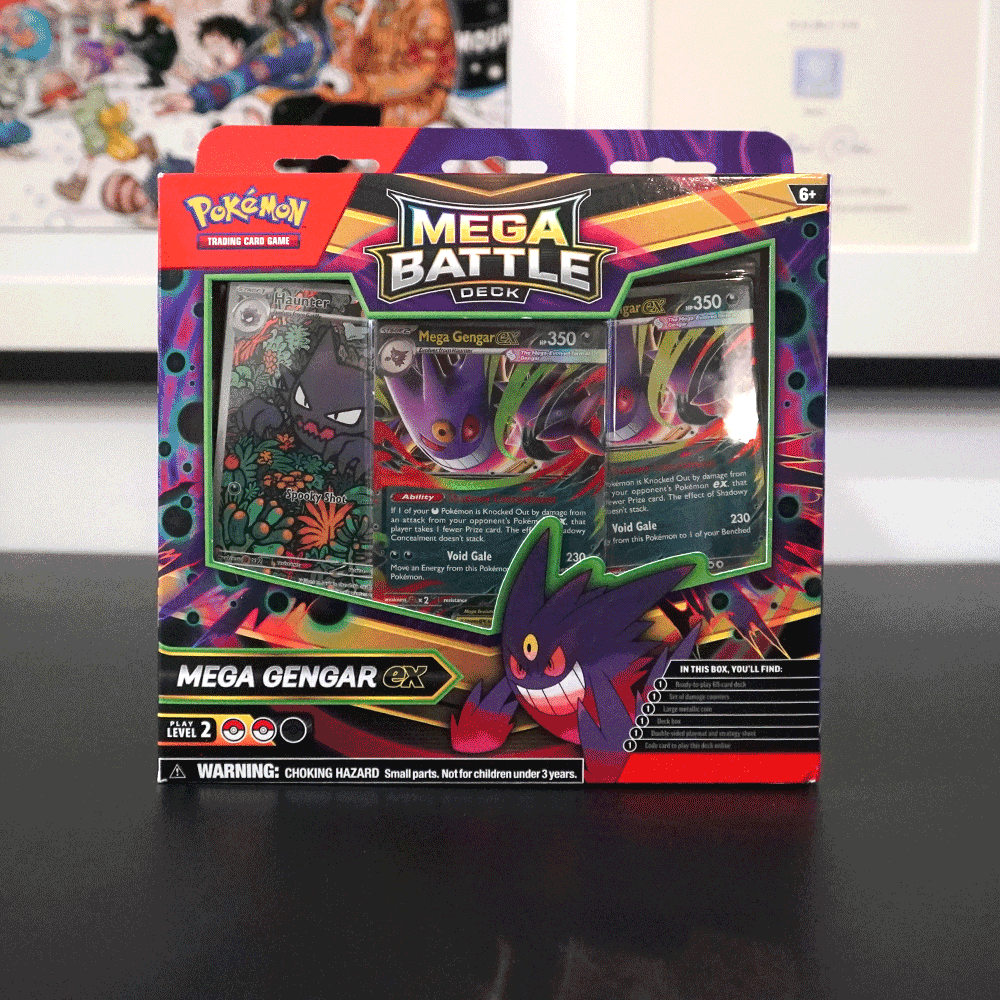 Pokmon TCG: Mega Battle Deck - Mega Gengar ex  The Vault