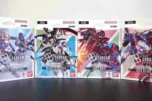 Gundam Card Game Starter Decks – Now in Stock at The Vault TCG+ 🚀