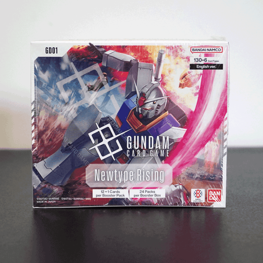 🚀 Gundam Card Game GD01: Newtype Rising Booster Box – Back in Stock!