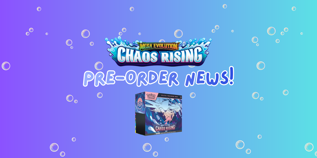 Pokémon Chaos Rising ETBs Are Now Available to Pre-Order at The Vault