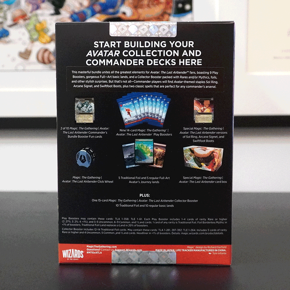 Magic: The Gathering: Avatar: The Last Airbender Commander's Bundle