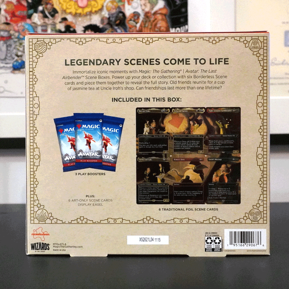 Magic: The Gathering: Avatar: The Last Airbender Scene Box Tea Time at the Jasmine Dragon