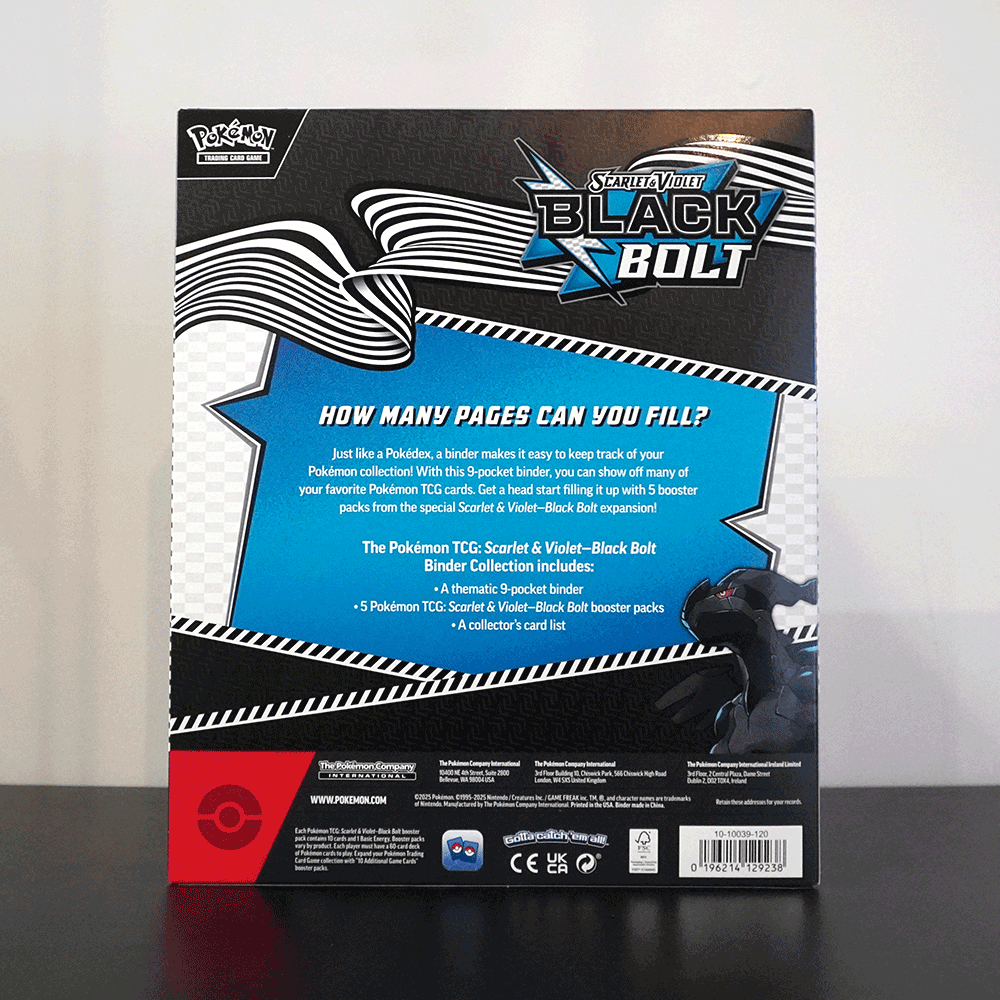 Pokémon TCG: Scarlet & Violet - 10.5 - Black Bolt - Binder Collection Zekrom