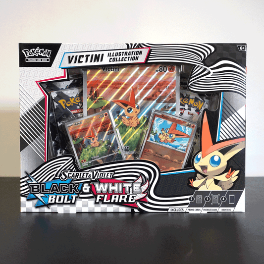 Pokémon TCG: Scarlet & Violet - 10.5 - Black Bolt & White Flare Unova Victini Illustration Collection