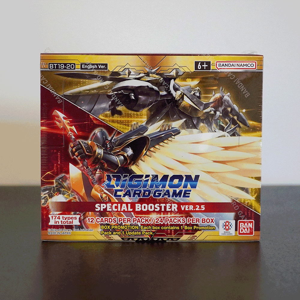 Digimon Card Game Special Booster Ver 2.5 (BT19-20) Booster Box