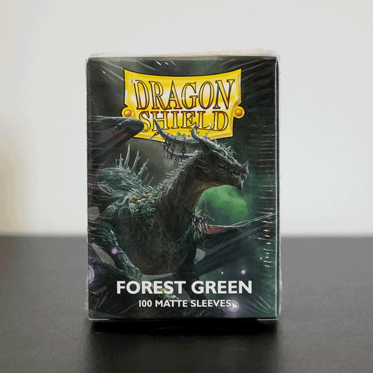 Dragon Shield Standard Sleeves Matte Forest Green (100 Sleeves)