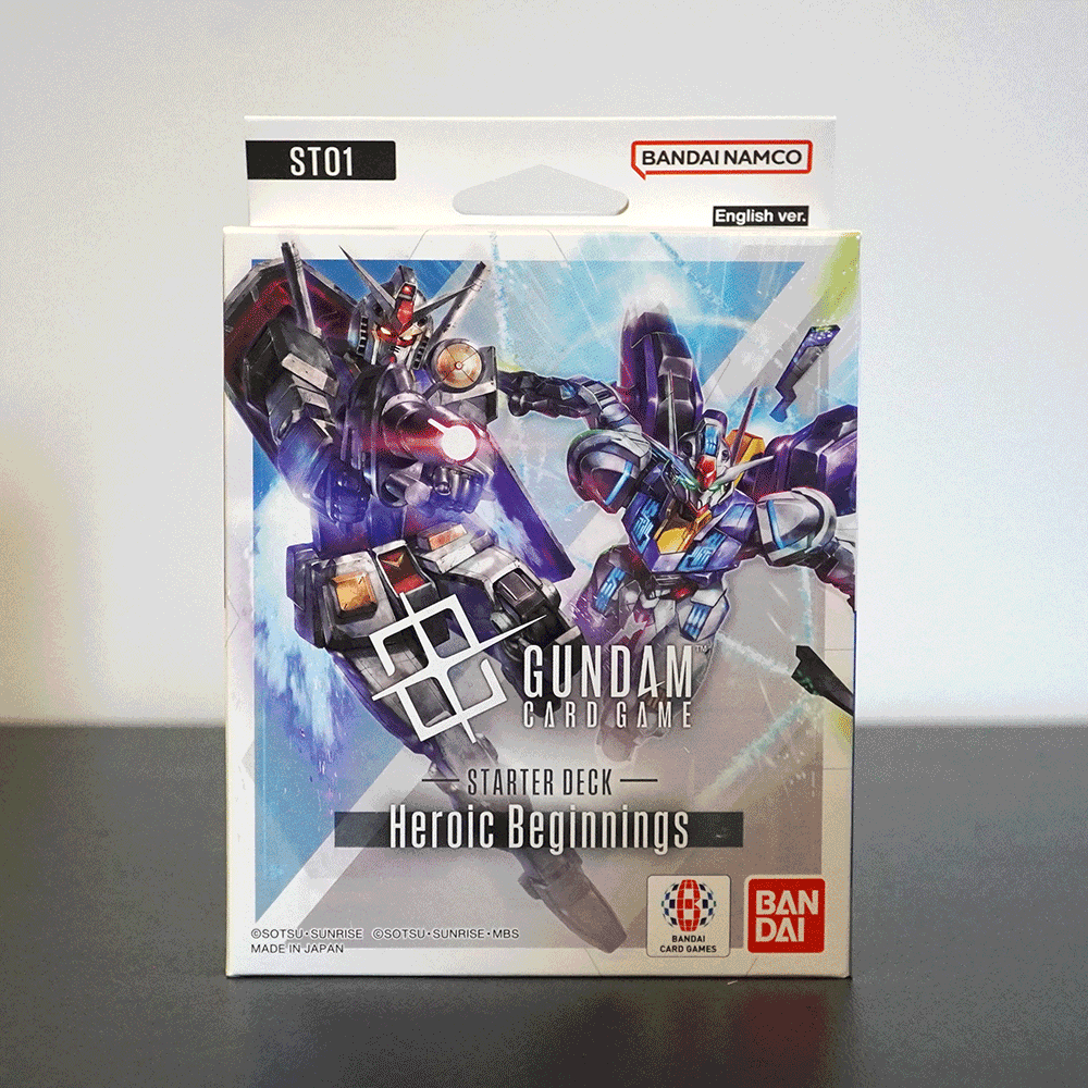 Gundam Card Game: Starter Deck (ST01) Heroic Beginnings
