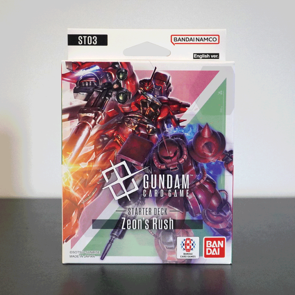 Gundam Card Game: Starter Deck (ST03) Zeon's Rush