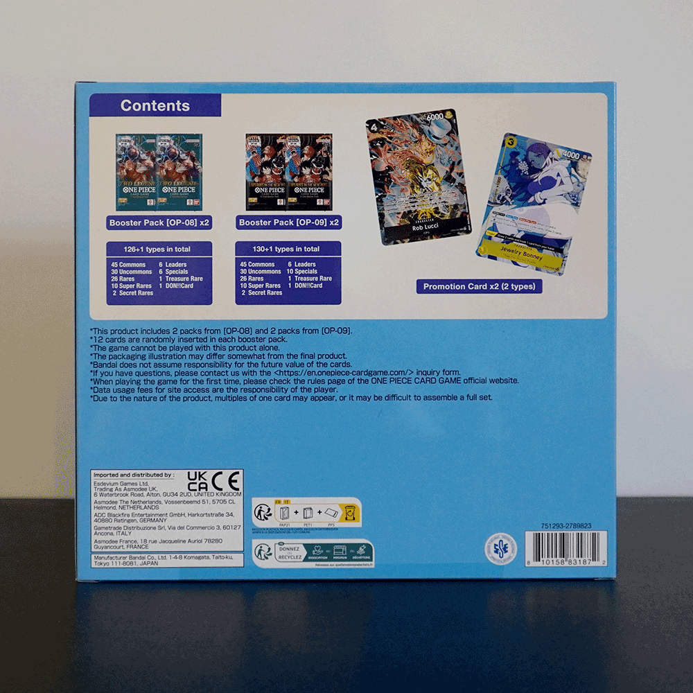 One Piece Card Game Illustration Box EX