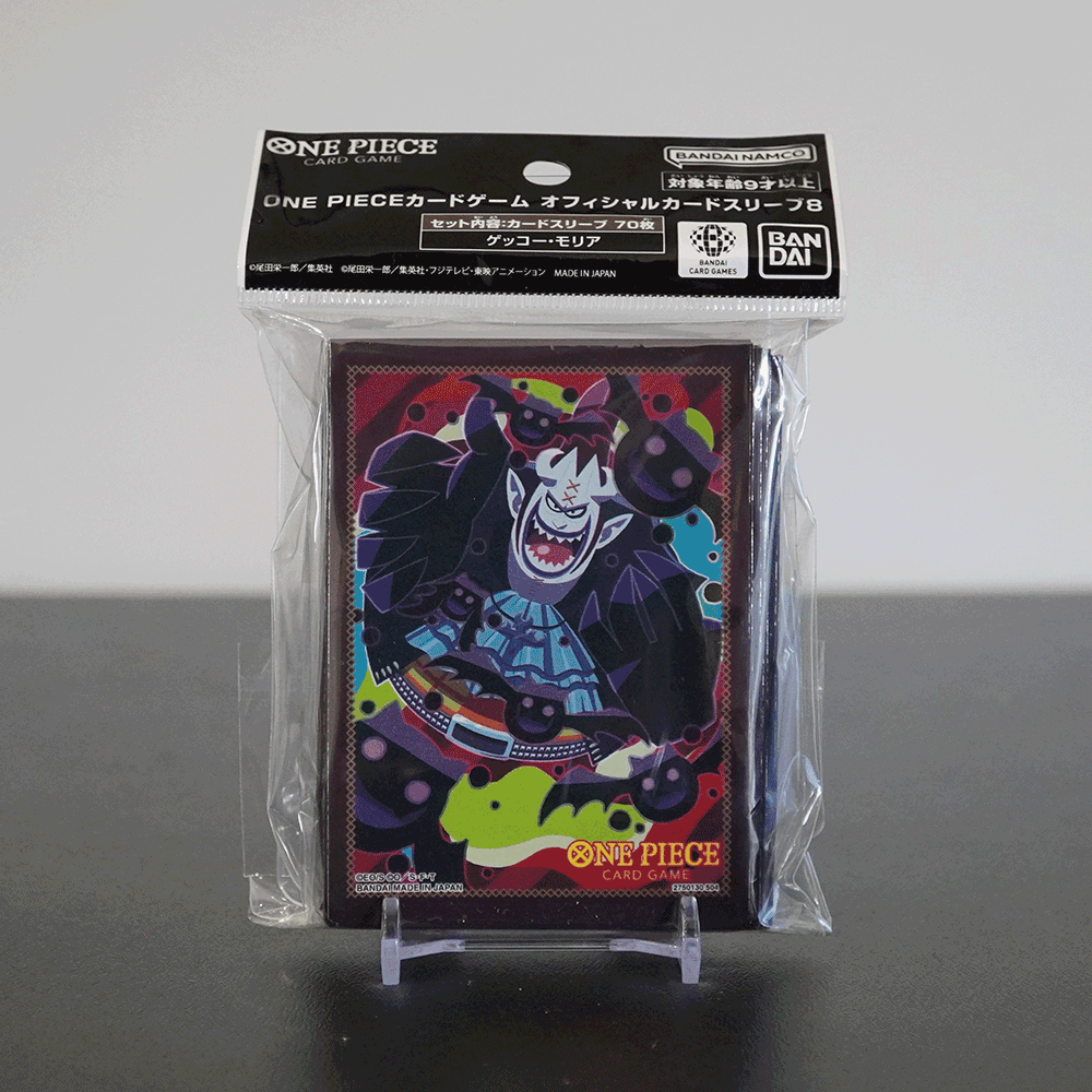 One Piece Card Game Official Bandai Sleeves - Gecko Moria