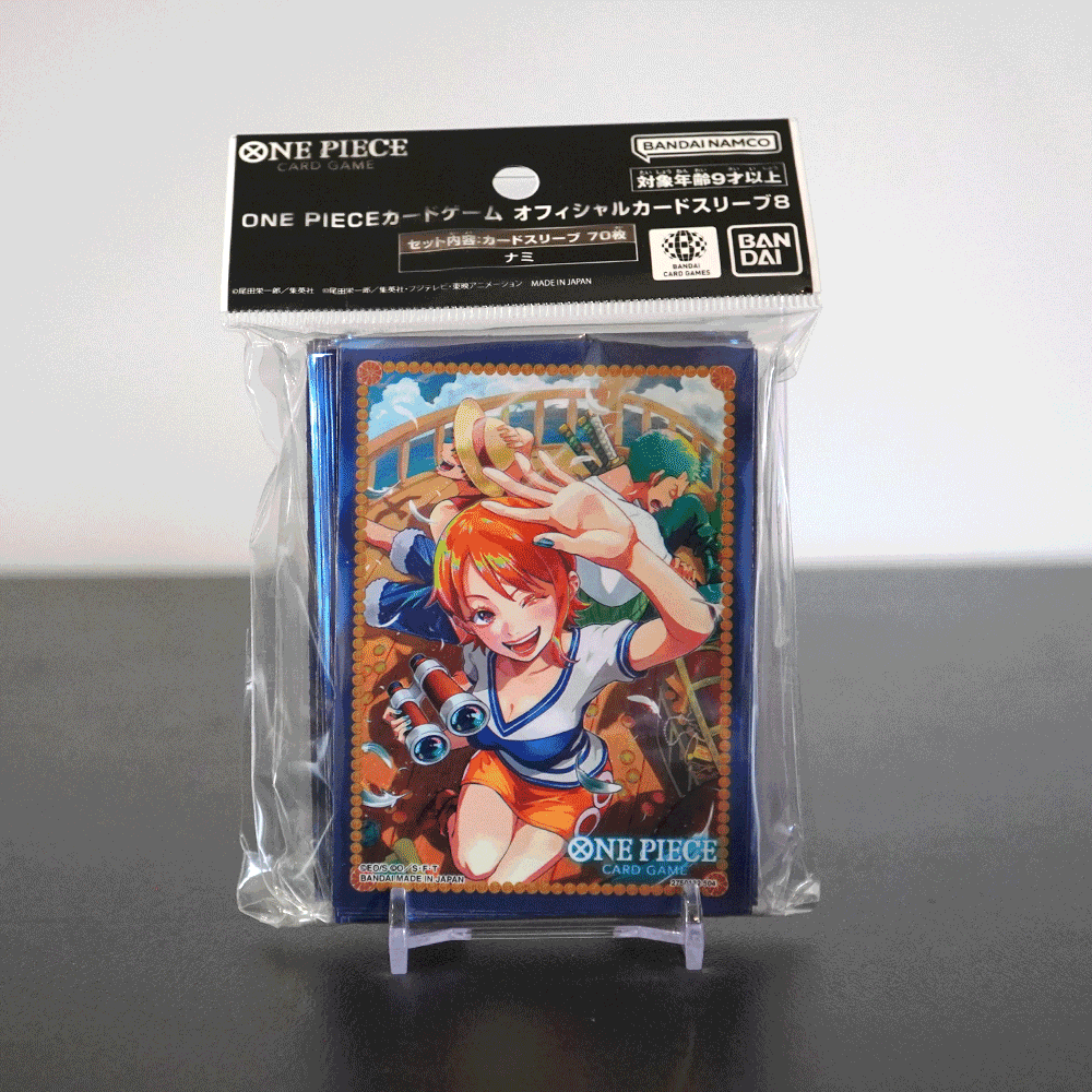 One Piece Card Game Official Bandai Sleeves - Nami