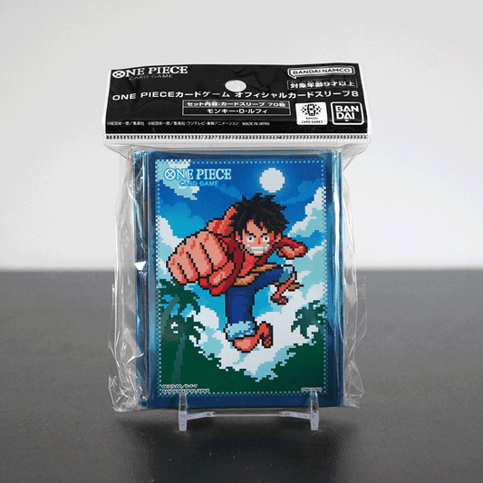 One Piece Card Game Official Bandai Sleeves - Pixel Luffy