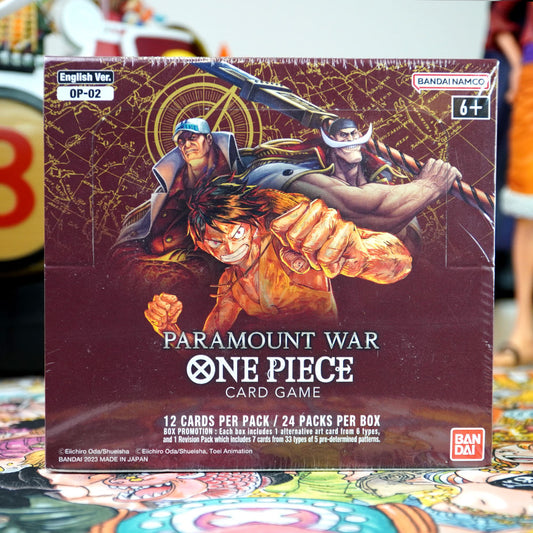 One Piece Card Game (OP-02) Paramount War Booster Box