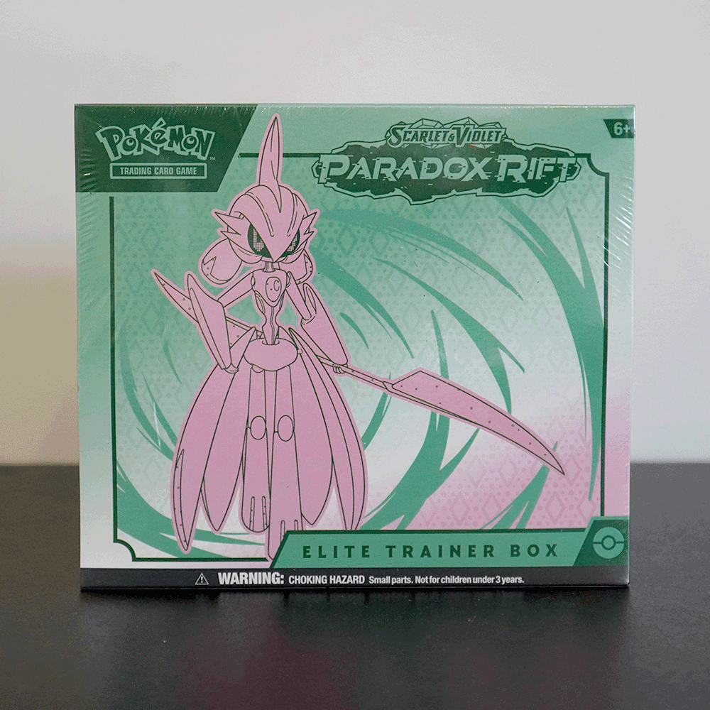 Pokémon TCG: Scarlet & Violet - Paradox Rift Iron Valiant Elite Trainer Box