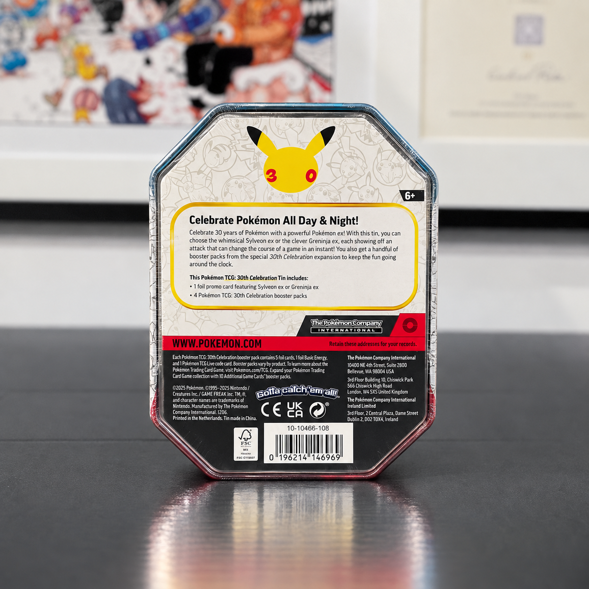 Pokémon TCG: 30th Celebration ex Tin: Sylveon