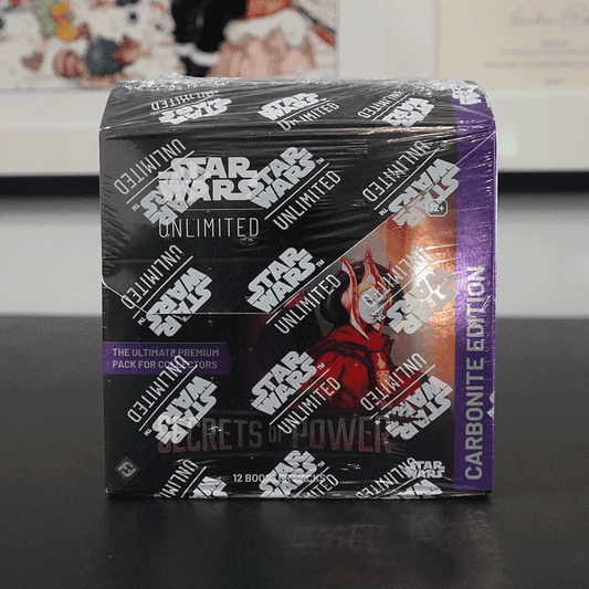 Star Wars: Unlimited Secrets of Power Carbonite Booster Box