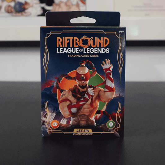Riftbound: League of Legends Trading Card Game - Set 1 -Origins Champion Deck - Lee Sin