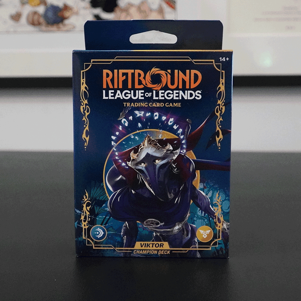 Riftbound: League of Legends Trading Card Game - Set 1 -Origins Champion Deck - Viktor