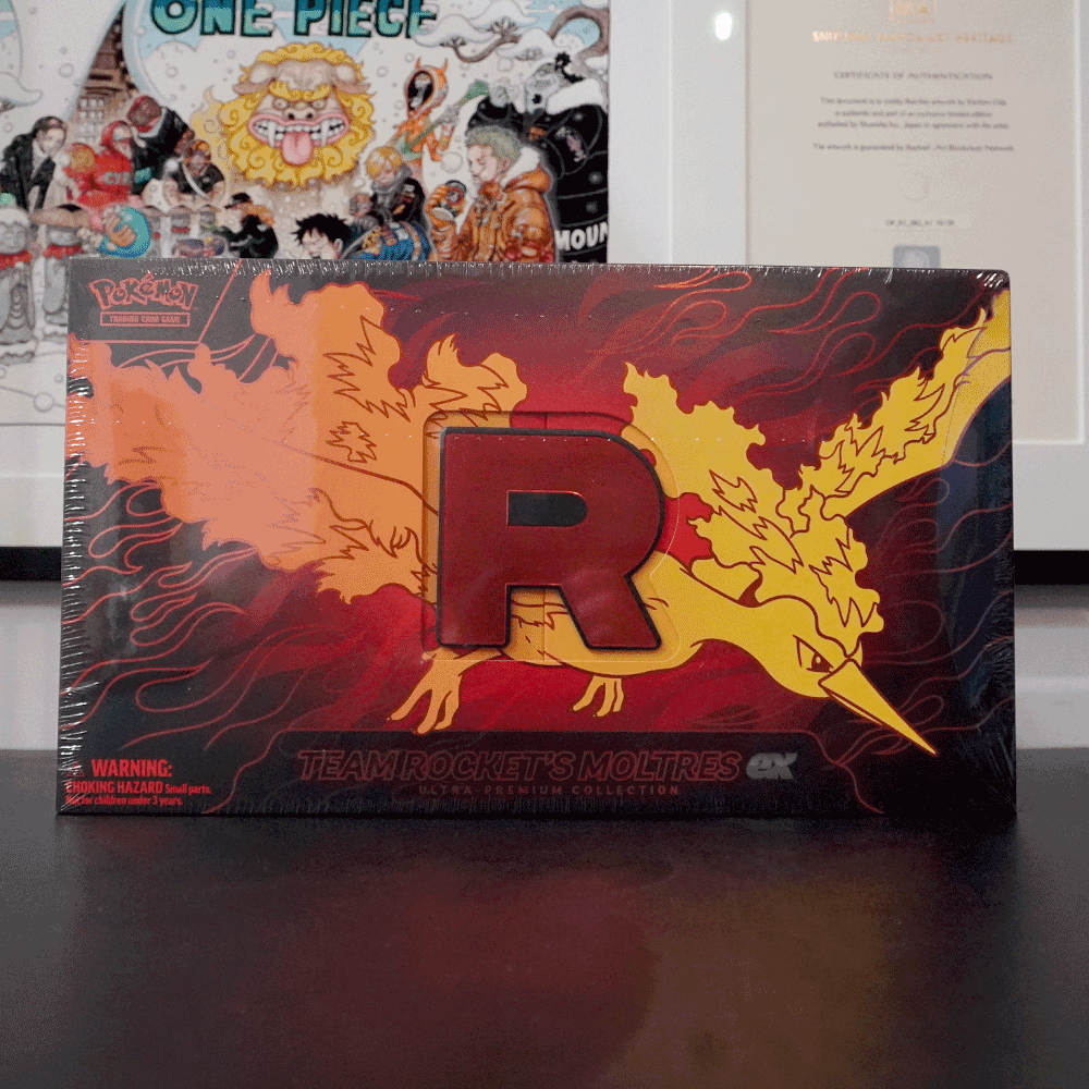 Pokémon TCG: Team Rocket's Moltres ex Ultra-Premium Collection