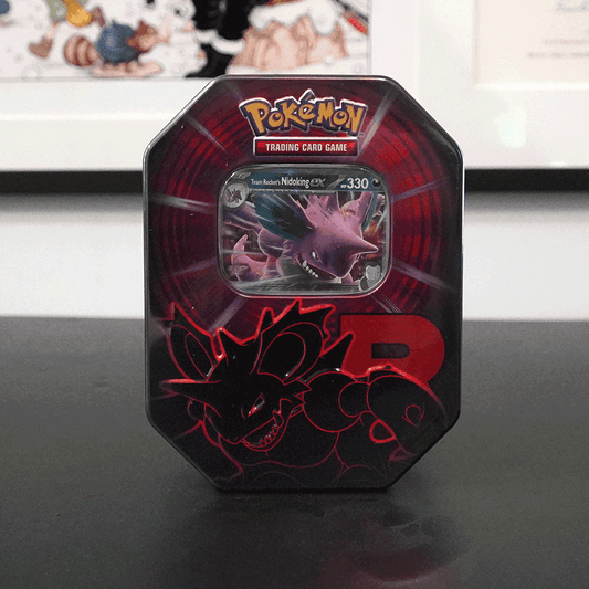 Pokémon TCG: Team Rocket Tin - Nidoking