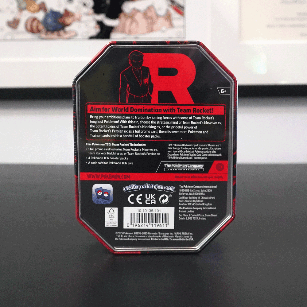 Pokémon TCG: Team Rocket Tin - Nidoking