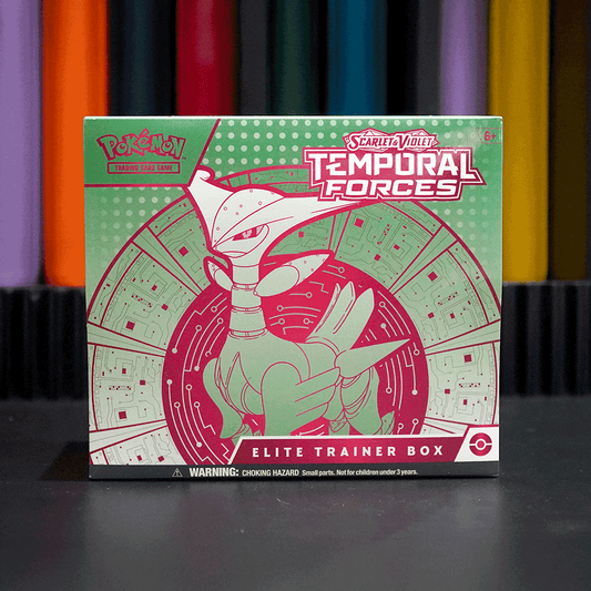 Pokémon TCG: Scarlet & Violet - Temporal Forces Iron Leaves Elite Trainer Box