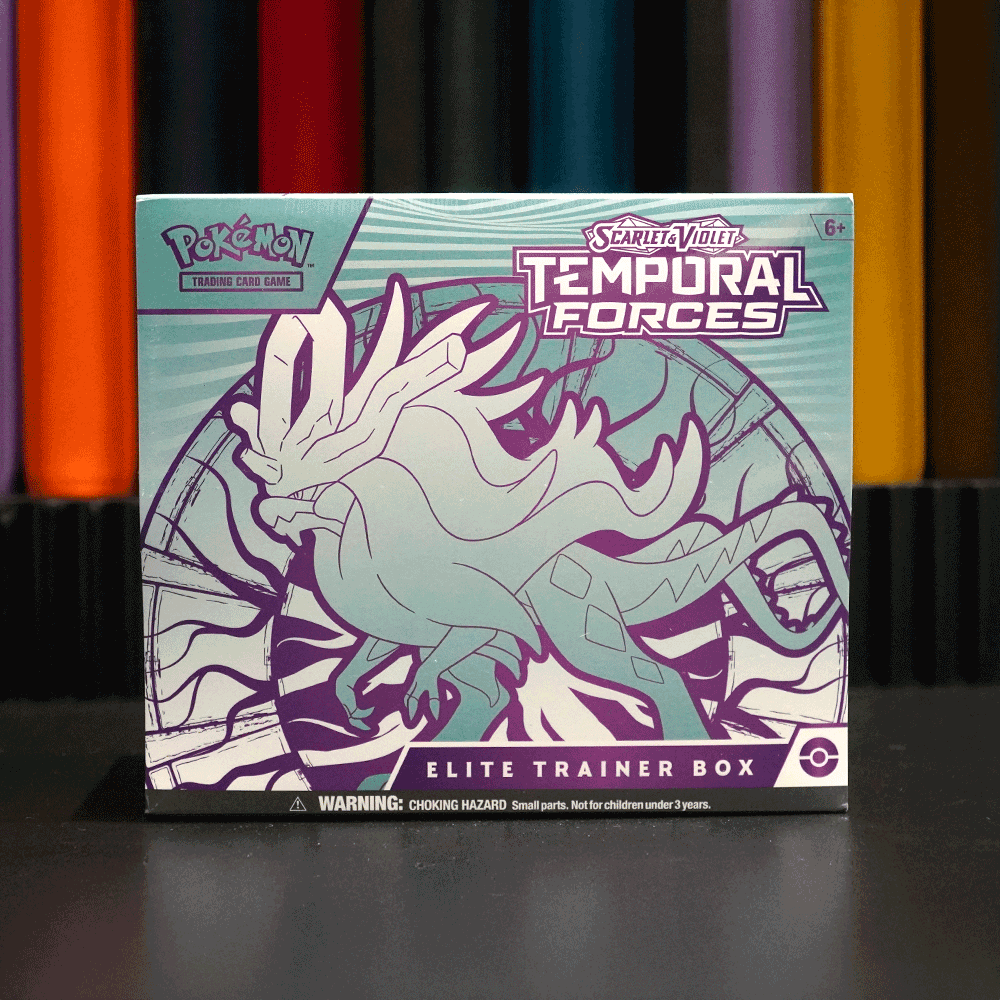 Pokémon TCG: Scarlet & Violet - Temporal Forces Elite Trainer Box (Wal – Torch Nest Pokémon TCG: Scarlet & Violet - Temporal Forces Elite Trainer Box (Wal – Torch Nest