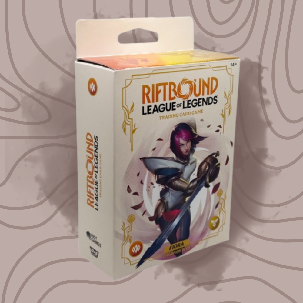 Riftbound: League of Legends Trading Card Game - Spiritforged Champion Deck - Fiora