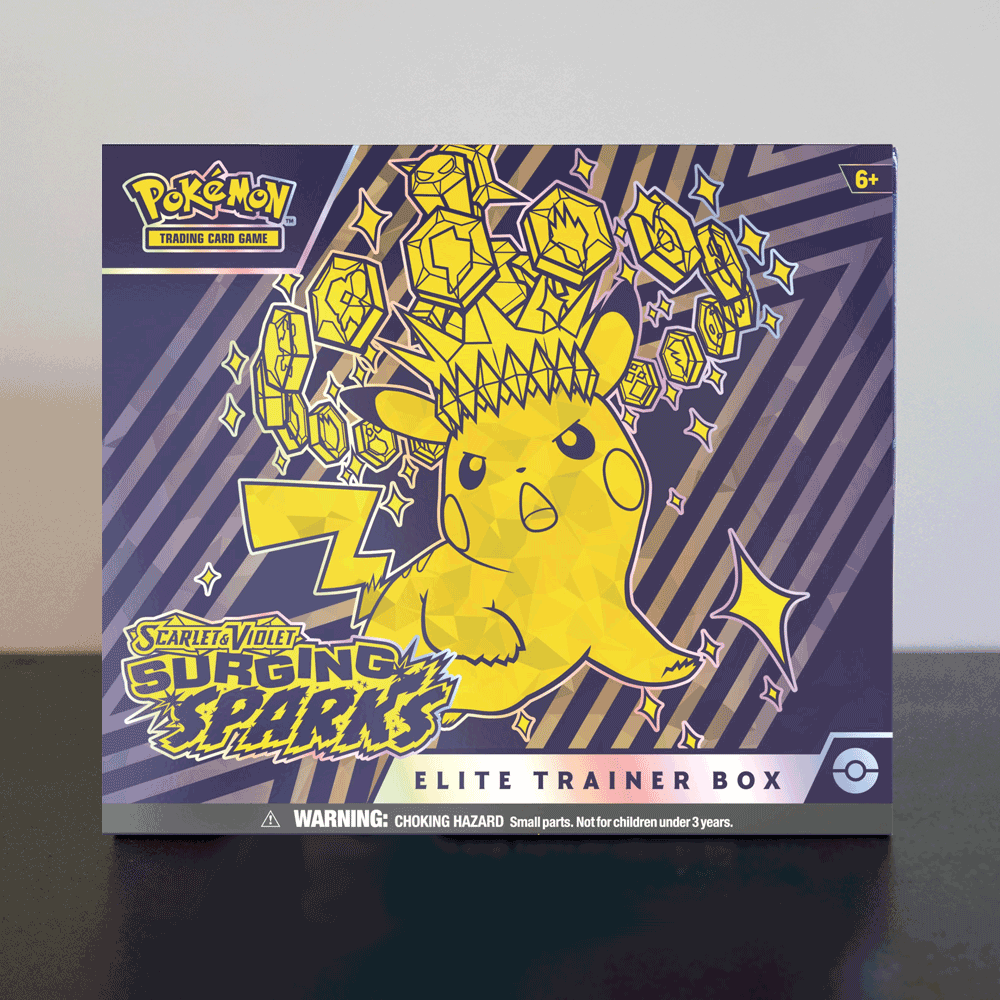 Pokémon TCG: Scarlet & Violet - Surging Sparks Elite Trainer Box